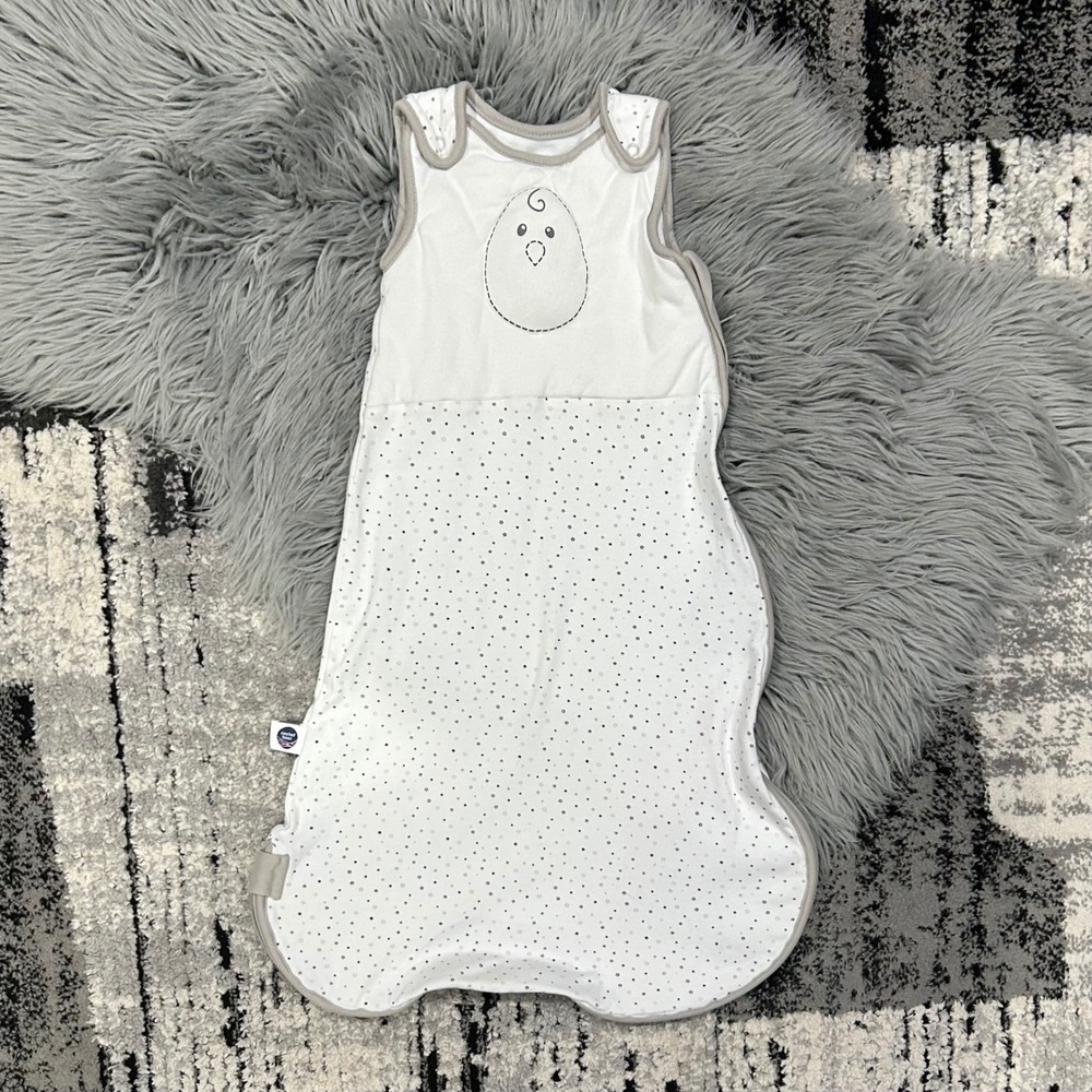 Nested‎ Bean Baby white/Grey Swaddle Size Medium (6-15months) *Sleeveless
